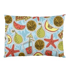 Tropical Pattern Pillow Case (two Sides) by GretaBerlin