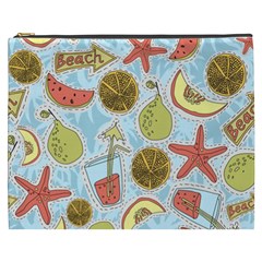 Tropical Pattern Cosmetic Bag (xxxl) by GretaBerlin