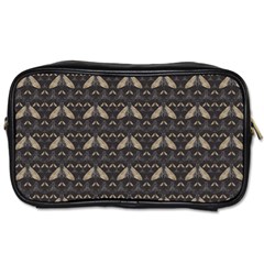 Moth Pattern Toiletries Bag (one Side) by GretaBerlin