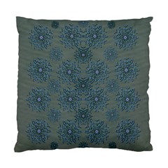 Decorative Wheat Wreath Stars Standard Cushion Case (one Side) by pepitasart