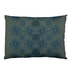 Decorative Wheat Wreath Stars Pillow Case by pepitasart
