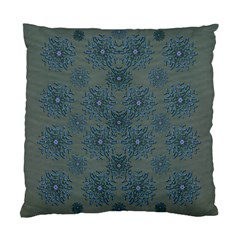 Decorative Wheat Wreath Stars Standard Cushion Case (two Sides) by pepitasart