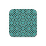 Tiles Rubber Square Coaster (4 pack)  Front