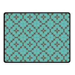 Tiles Double Sided Fleece Blanket (small)  by Sobalvarro