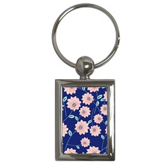 Floral Key Chain (rectangle) by Sobalvarro