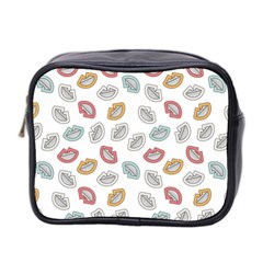 Happy Doodle Laugh Mini Toiletries Bag (two Sides) by tmsartbazaar