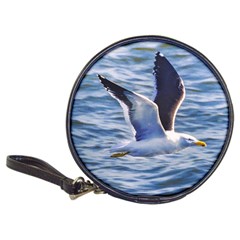 Seagull Flying Over Sea, Montevideo, Uruguay Classic 20-cd Wallets