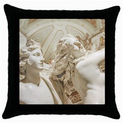 Apollo And Daphne Bernini Masterpiece, Italy Throw Pillow Case (black) by dflcprintsclothing