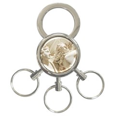 Apollo And Daphne Bernini Masterpiece, Italy 3-ring Key Chain by dflcprintsclothing