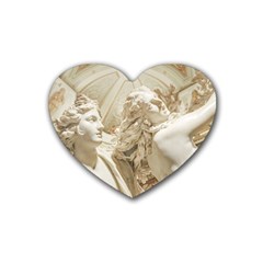 Apollo And Daphne Bernini Masterpiece, Italy Heart Coaster (4 Pack)  by dflcprintsclothing