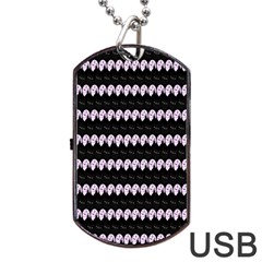 Halloween Dog Tag Usb Flash (two Sides) by Sparkle