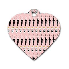 Halloween Dog Tag Heart (two Sides) by Sparkle