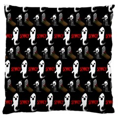 Halloween Large Cushion Case (one Side) by Sparkle