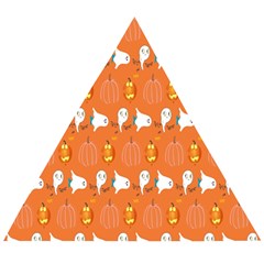 Halloween Wooden Puzzle Triangle