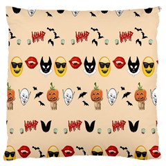 Halloween Large Cushion Case (one Side) by Sparkle