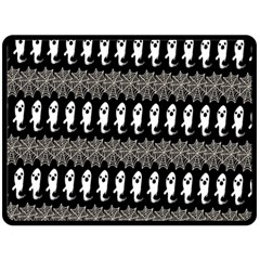 Halloween Fleece Blanket (large)  by Sparkle