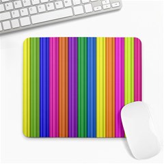 Colorful Spongestrips Large Mousepads by Sparkle