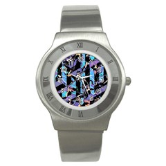 Eyesore  Stainless Steel Watch by MRNStudios