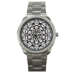 Evil Mandala  Sport Metal Watch by MRNStudios