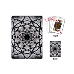 Evil Mandala  Playing Cards Single Design (mini) by MRNStudios