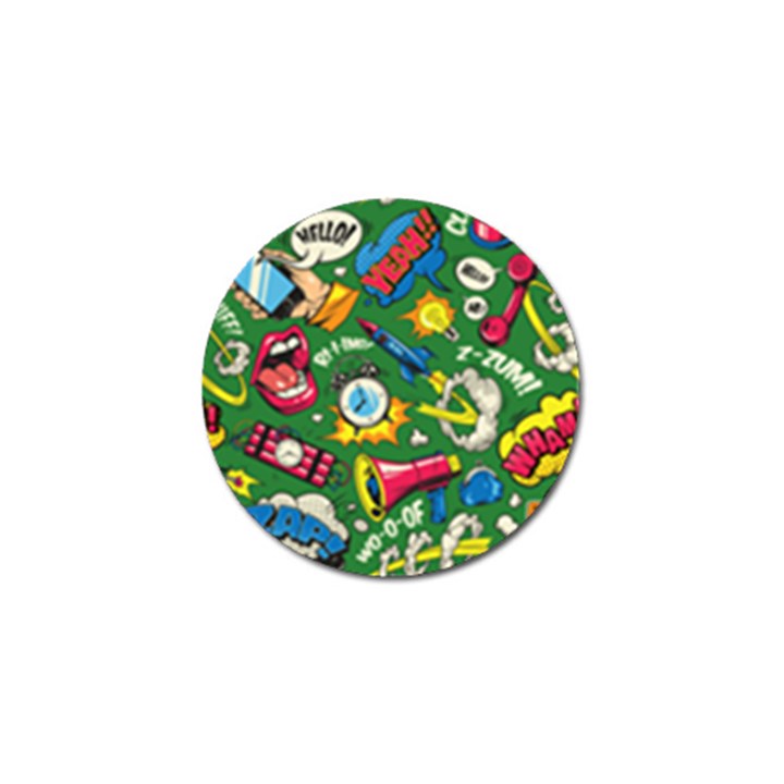 Cartoon Pattern Golf Ball Marker (4 pack)