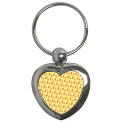 Autumn Leaves 4 Key Chain (heart) by designsbymallika