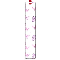 Pink Purple Butterfly Large Book Marks by designsbymallika