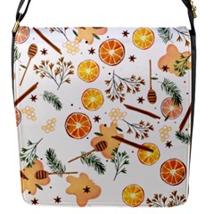 Honey Bee Pattern Flap Closure Messenger Bag (s) by designsbymallika