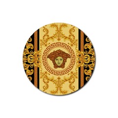 Versace Legacy  Rubber Coaster (round)  by customboxx