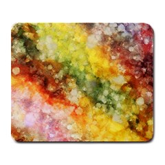 The Drawn Background Grunge, A Multikolor Large Mousepads by FloraaplusDesign