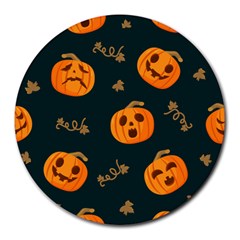 Halloween Round Mousepads by Sobalvarro