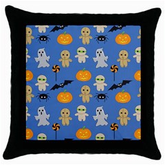 Halloween Throw Pillow Case (black) by Sobalvarro