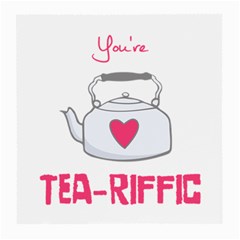 Your Tea-riffic Medium Glasses Cloth by CuteKingdom