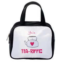 Your Tea-riffic Classic Handbag (one Side) by CuteKingdom