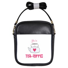 Your Tea-riffic Girls Sling Bag by CuteKingdom