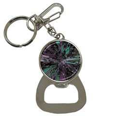 Glitched Out Bottle Opener Key Chain