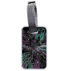 Glitched Out Luggage Tag (two sides)