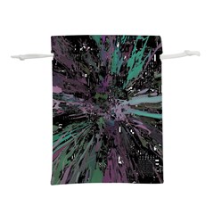 Glitched Out Lightweight Drawstring Pouch (l) by MRNStudios