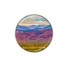 Arid Andean Landscape, La Rioja, Argentina010 Hat Clip Ball Marker (4 Pack) by dflcprintsclothing
