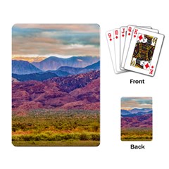 Arid Andean Landscape, La Rioja, Argentina010 Playing Cards Single Design (rectangle) by dflcprintsclothing