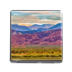 Arid Andean Landscape, La Rioja, Argentina010 Memory Card Reader (square 5 Slot) by dflcprintsclothing