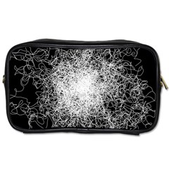 String Theory Toiletries Bag (two Sides) by CuteKingdom