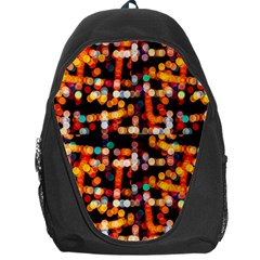 Multicolored Bubbles Print Pattern Backpack Bag by dflcprintsclothing