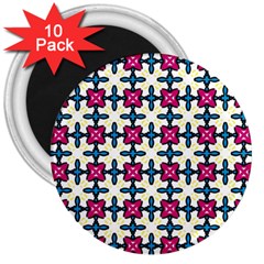 Geometric 3  Magnets (10 pack) 