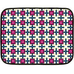 Geometric Double Sided Fleece Blanket (Mini) 