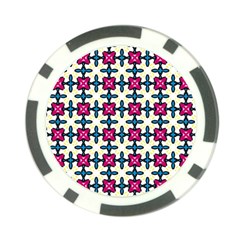 Geometric Poker Chip Card Guard (10 pack)