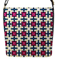 Geometric Flap Closure Messenger Bag (S)