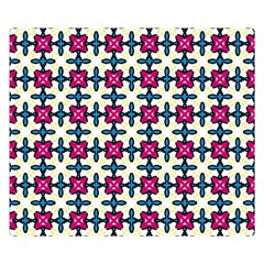 Geometric Double Sided Flano Blanket (Small) 