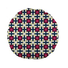 Geometric Standard 15  Premium Flano Round Cushions
