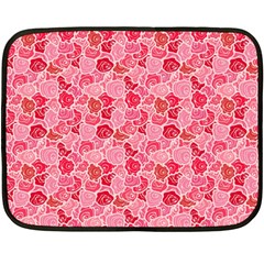 Roses Double Sided Fleece Blanket (mini)  by CuteKingdom